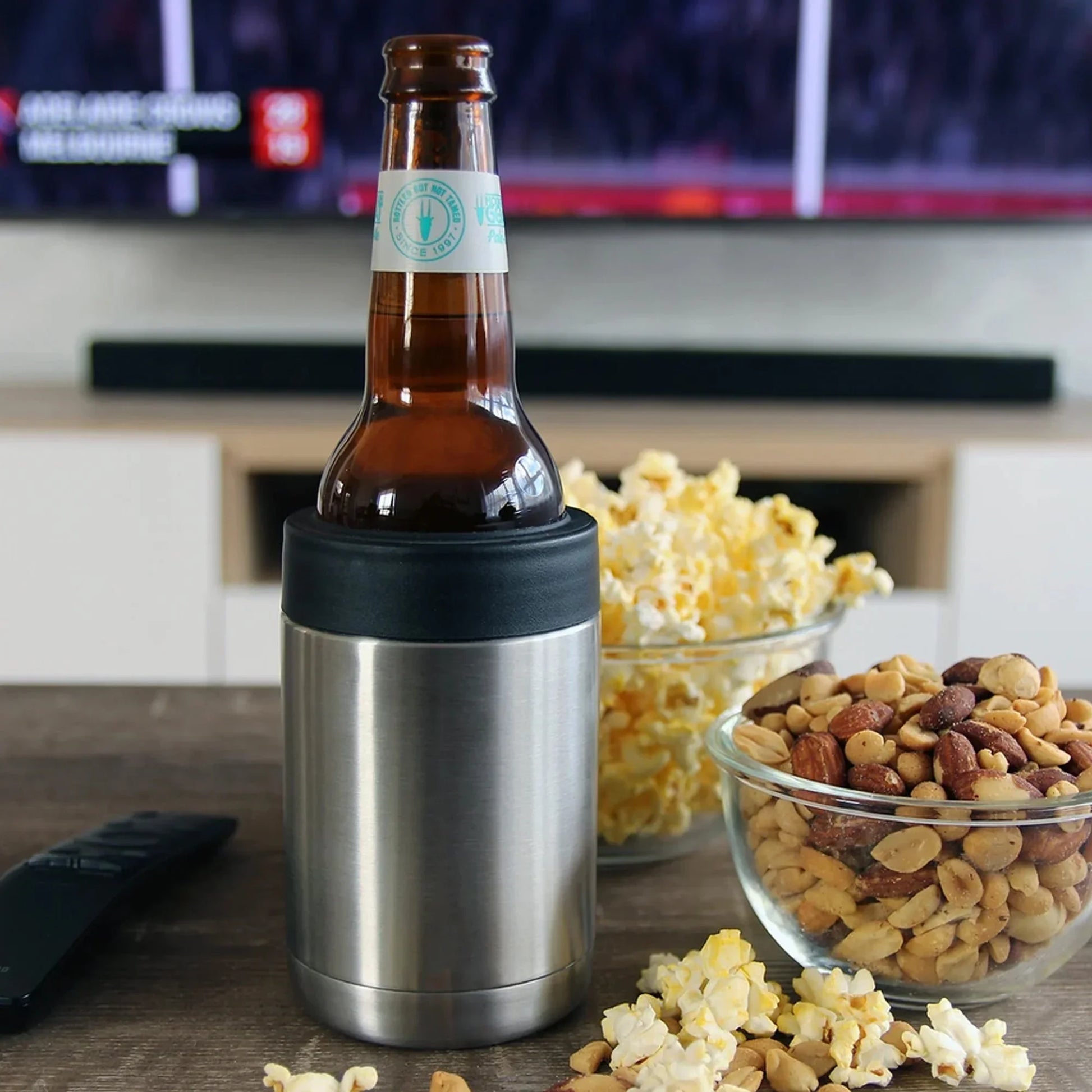 Kovina Stainless Steel Stubby Holder - PrintaPromo
