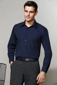 Mens Metro Long Sleeve Shirt SH714 - PrintaPromo