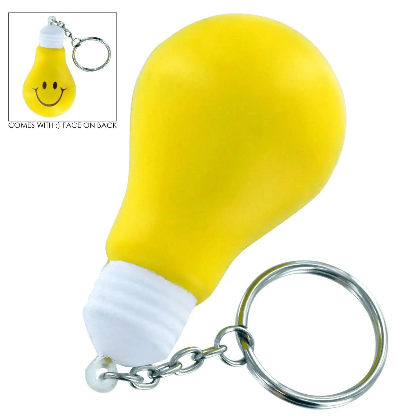Stress Lighting Blub Key Ring - PrintaPromo