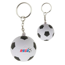 Stress Soccer Ball Key Ring - PrintaPromo