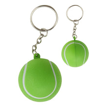 Stress Tennis Ball Key Ring - PrintaPromo