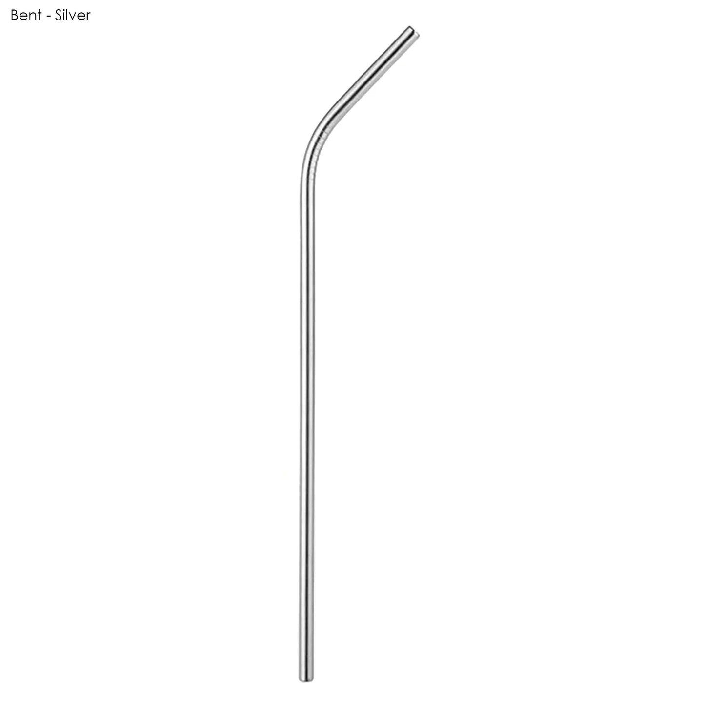 Stainless Steel Straw 6mm x 215mm - PrintaPromo