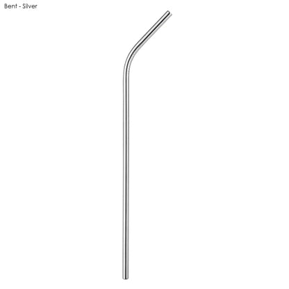 Stainless Steel Straw 6mm x 215mm - PrintaPromo