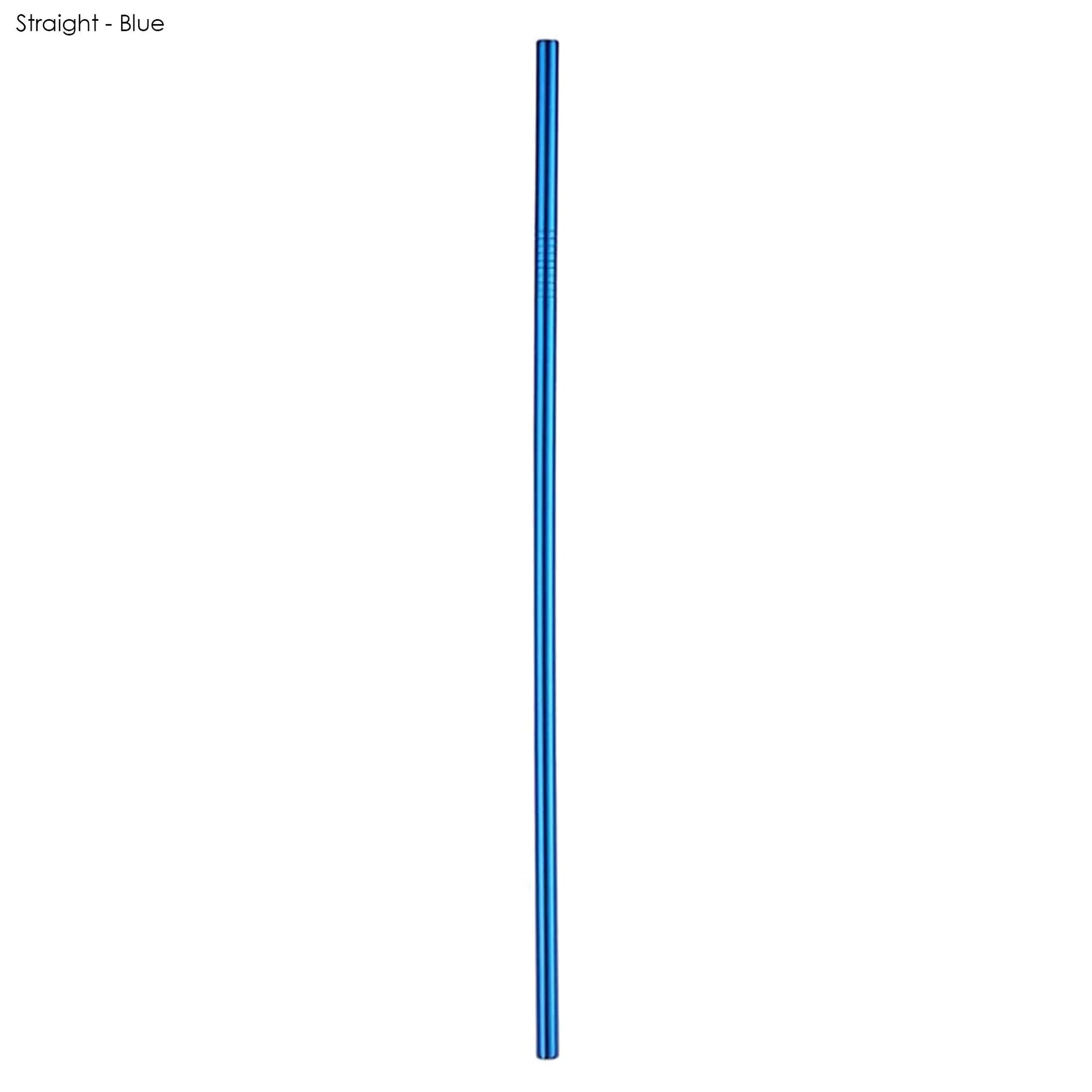 Stainless Steel Straw 6mm x 215mm - PrintaPromo