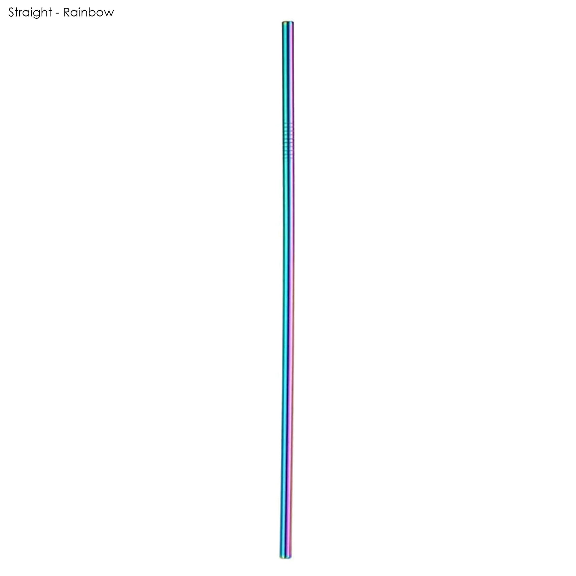 Stainless Steel Straw 6mm x 215mm - PrintaPromo
