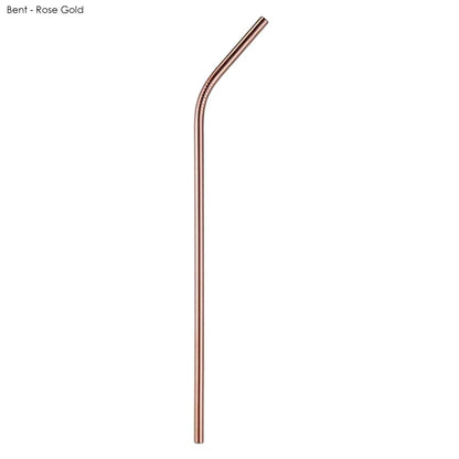 Stainless Steel Straw 6mm x 266mm - PrintaPromo