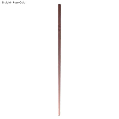 Stainless Steel Straw 6mm x 266mm - PrintaPromo