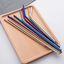 Stainless Steel Straw 6mm x 266mm - PrintaPromo