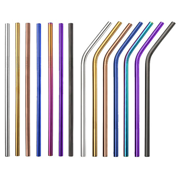 Stainless Steel Straw 8mm x 215mm - PrintaPromo
