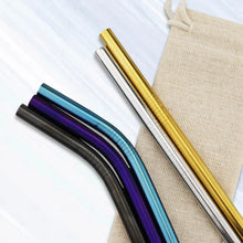 Stainless Steel Straw 8mm x 215mm - PrintaPromo