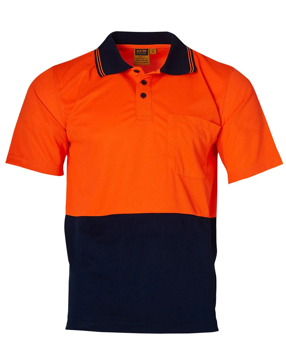 TrueDry® Micro-mesh Safety Polo SW01TD - PrintaPromo