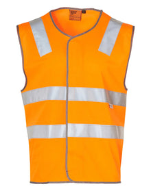 High Visibility Safety Vest With Reflective Tapes SW03 - PrintaPromo