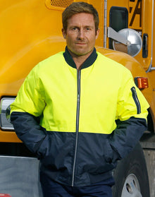 High Visibility Two Tone Flying Jacket SW06A - PrintaPromo
