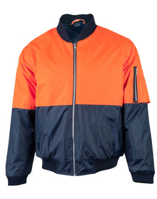 High Visibility Two Tone Flying Jacket SW06A - PrintaPromo