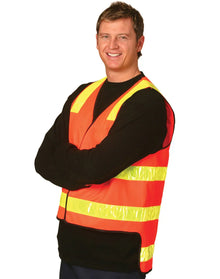 VIC Road Style Safety Vest SW10A - PrintaPromo