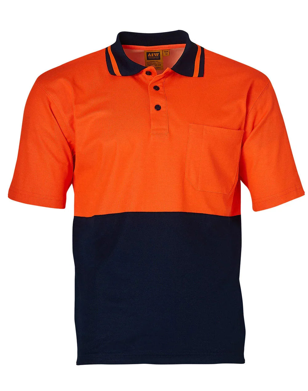 TrueDry® Short Sleeve Safety Polo SW12 - PrintaPromo