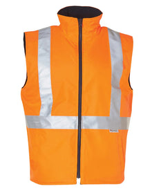 High Visibility Two Tone Vest With 3M Reflective Tapes SW19A - PrintaPromo