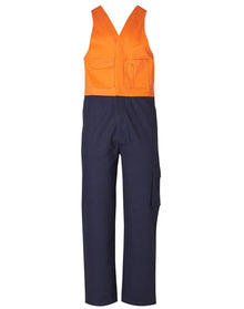 Mens Action Back Overall in Heavy Cotton Pre-shrunk Drill SW201 - PrintaPromo