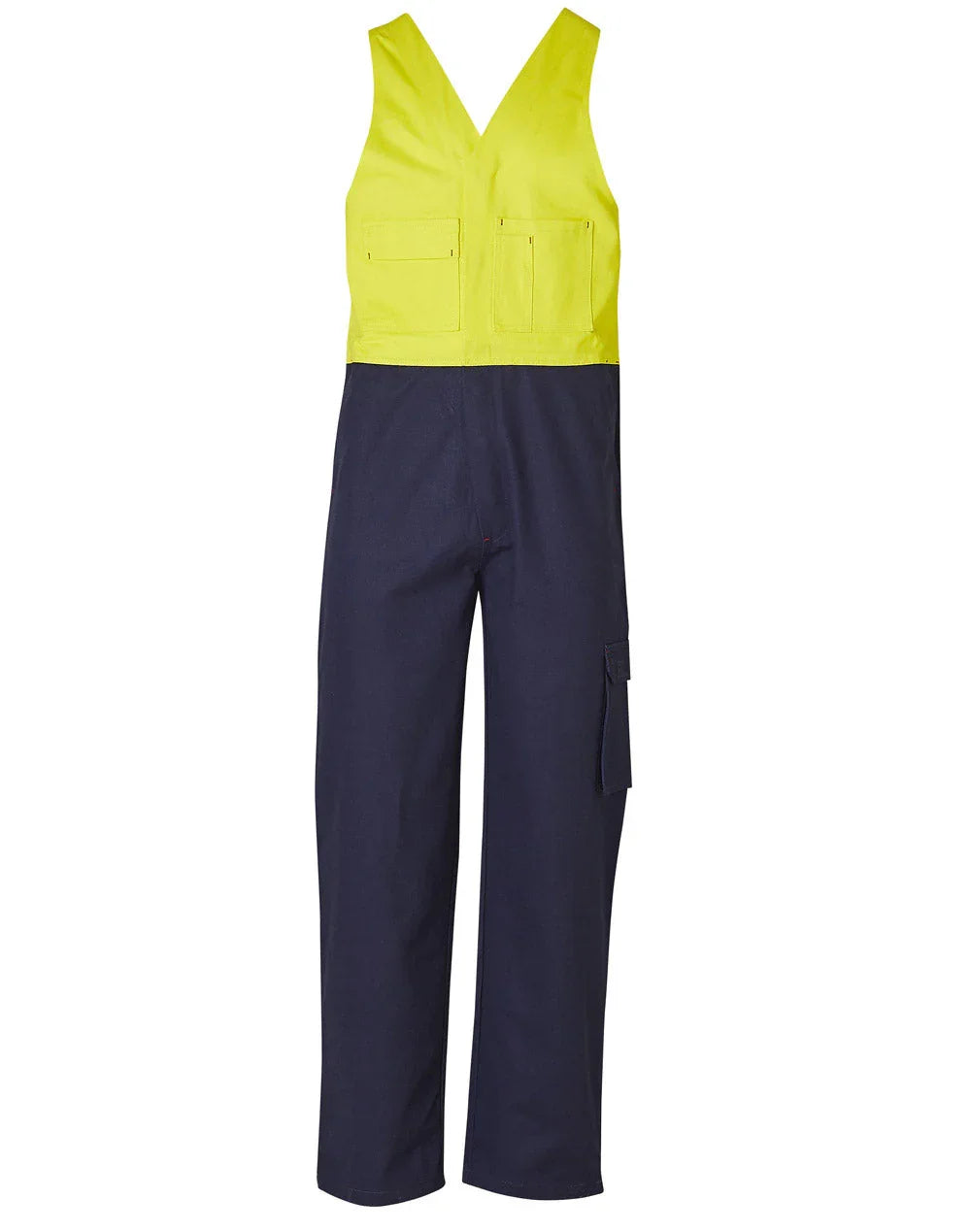 Mens Action Back Overall in Heavy Cotton Pre-shrunk Drill SW201 - PrintaPromo