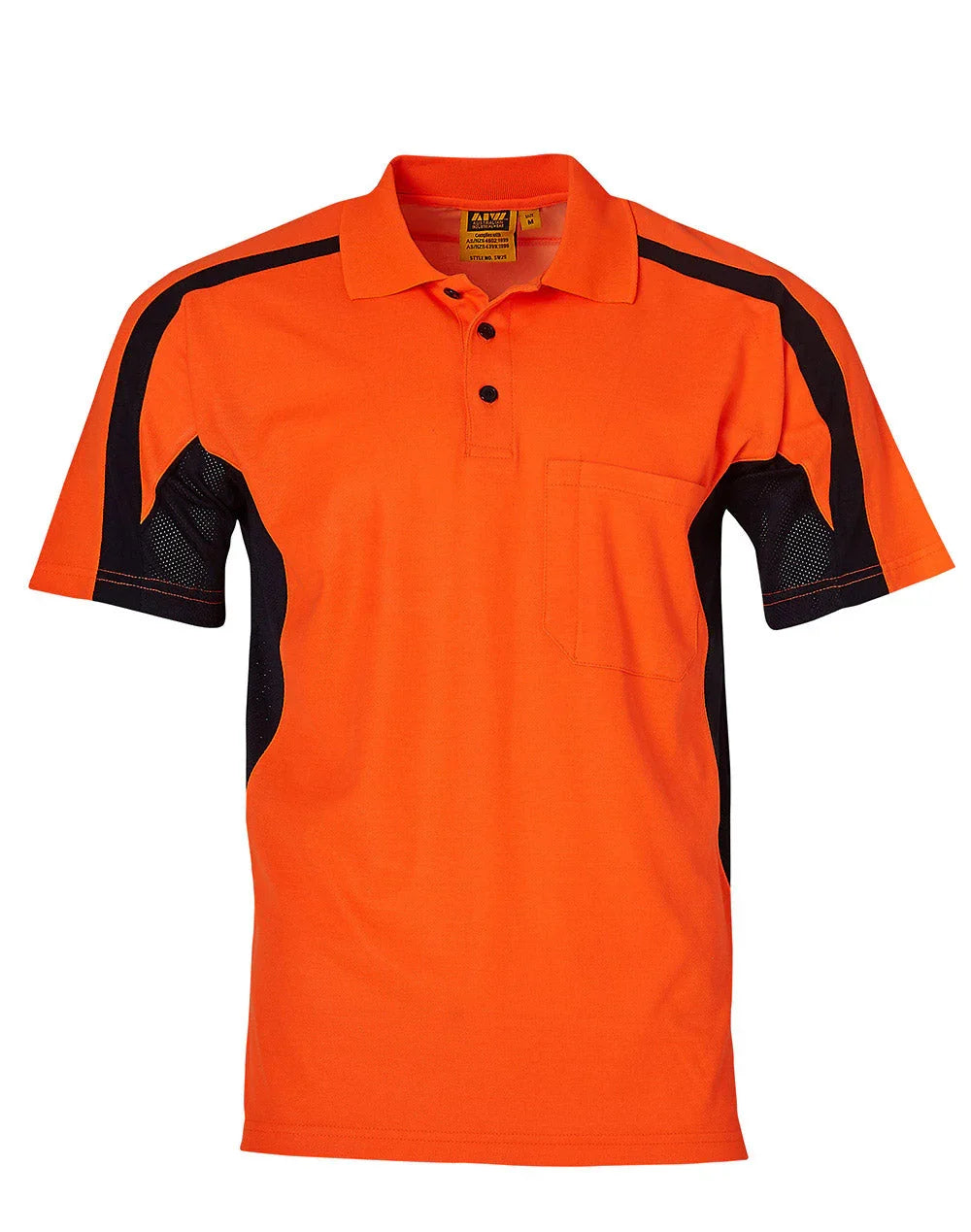 Mens TrueDry® Short Sleeve Safety Polo SW25 - PrintaPromo