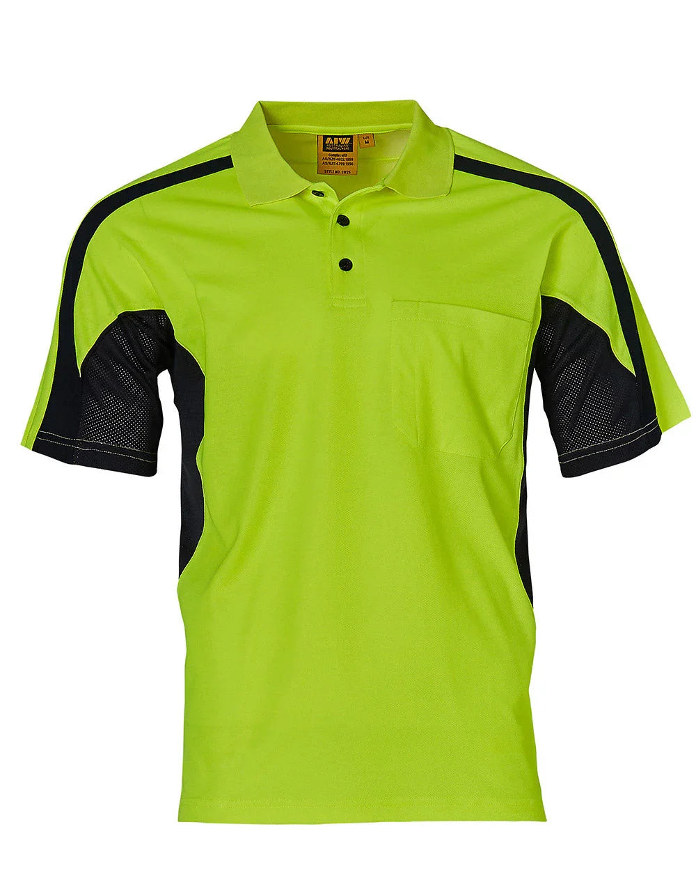 Mens TrueDry® Short Sleeve Safety Polo SW25 - PrintaPromo