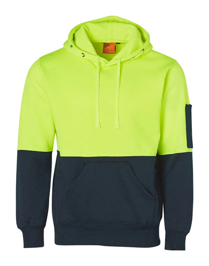 Adults’ Hi-Vis Two Tone Kangaroo Pocket Hoodie SW38 - PrintaPromo