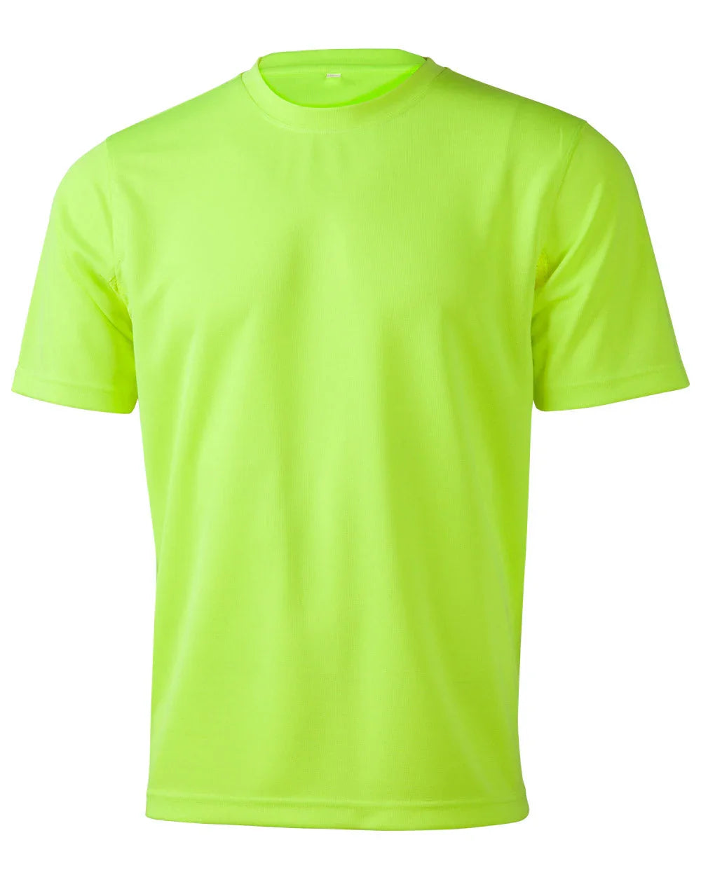 Adults’ Hi-Vis CoolDry® Mini Waffle Safety Tee SW39 - PrintaPromo