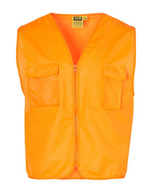 High Visibility Safety Vest with chest pockets SW41 - PrintaPromo