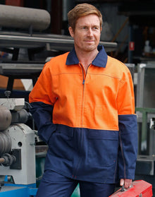 High Visibility Cotton Jacket SW45 - PrintaPromo