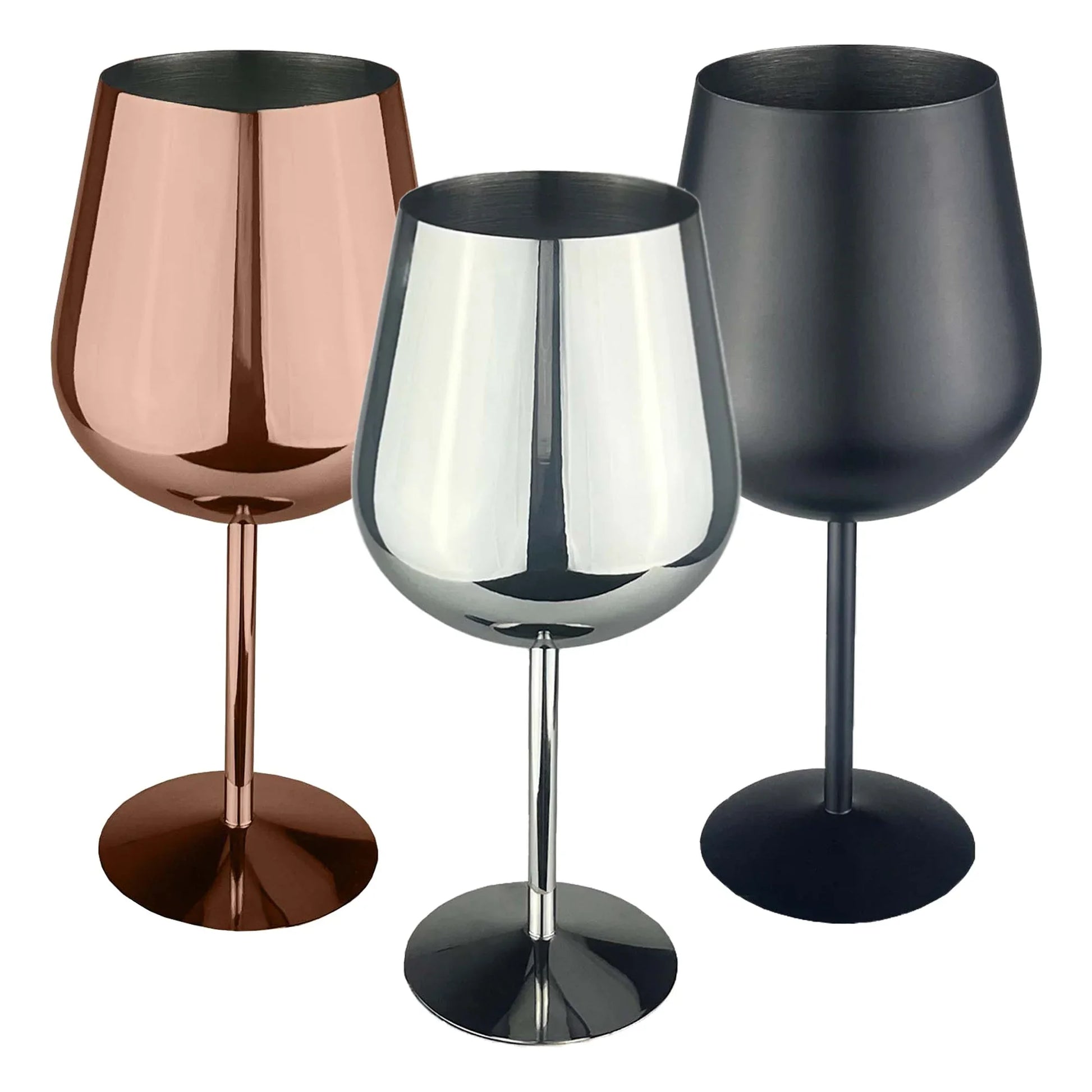 Bula Vinaka Stainless Steel Wine Glass - PrintaPromo