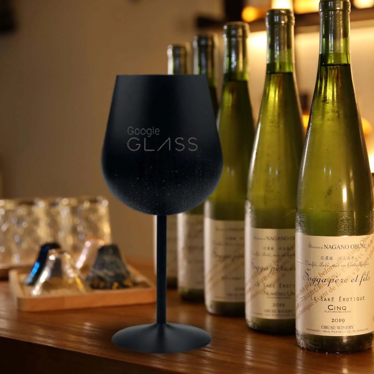 Bula Vinaka Stainless Steel Wine Glass - PrintaPromo