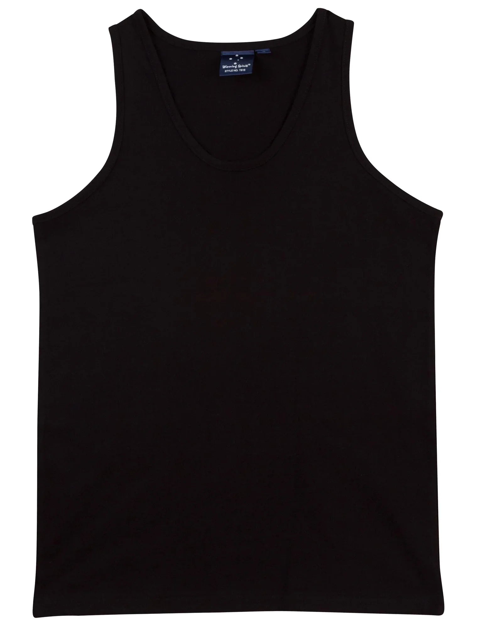Mens 100% Cotton Singlet 100% TS18 - PrintaPromo