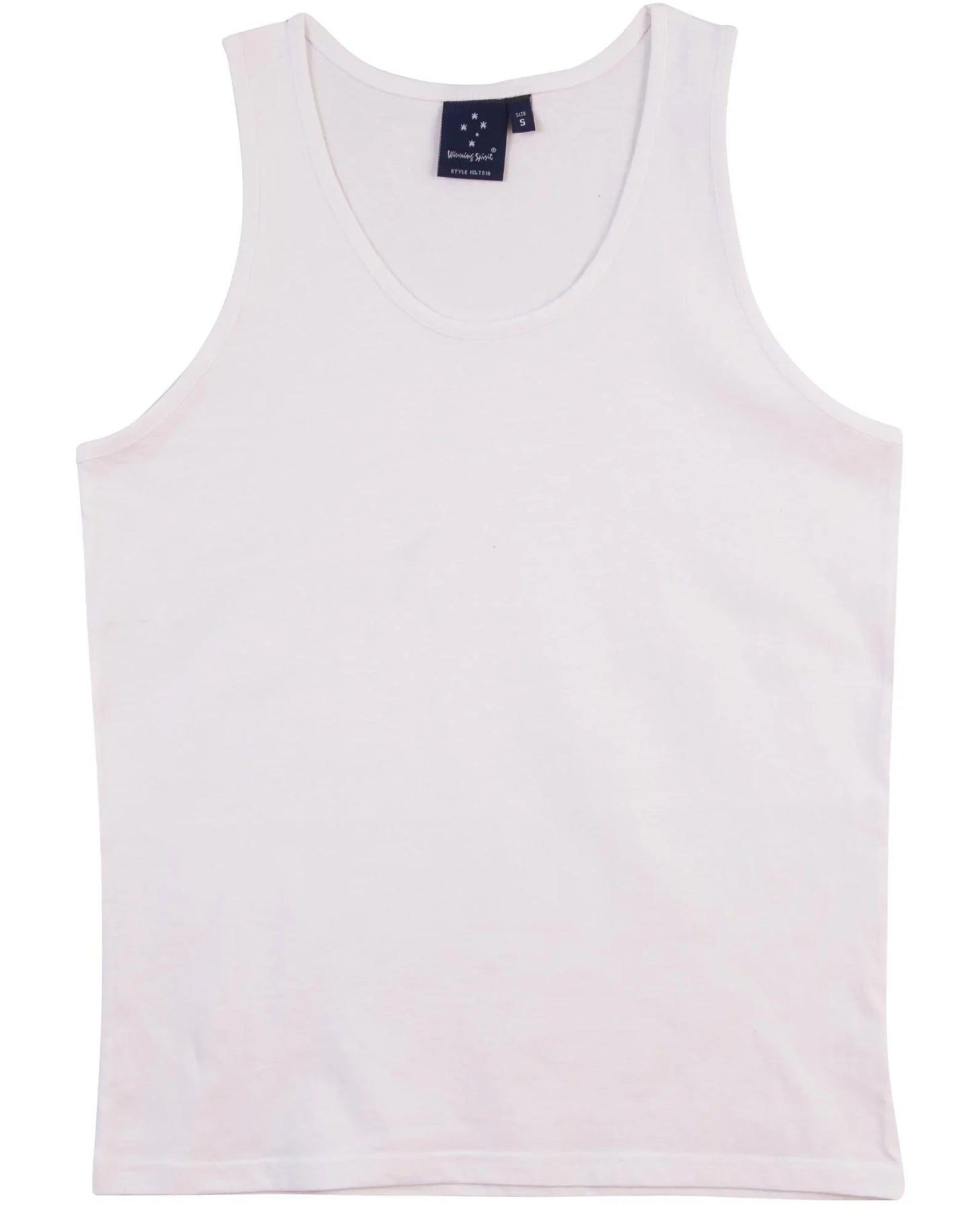 Mens 100% Cotton Singlet 100% TS18 - PrintaPromo