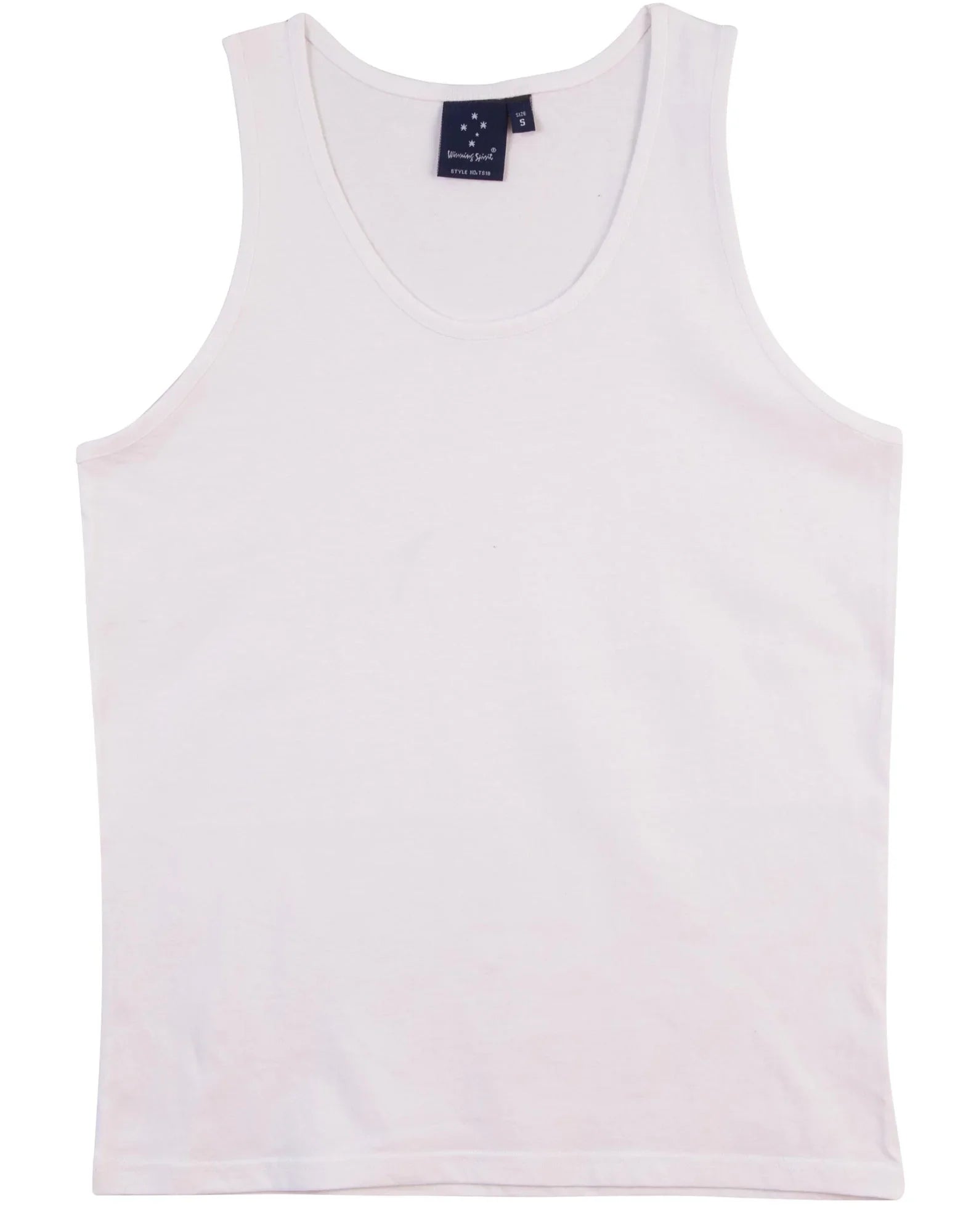 Mens 100% Cotton Singlet 100% TS18 - PrintaPromo