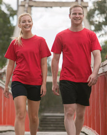 (Unisex) 100% Cotton Crew Neck Short Sleeve Tee TS20 - PrintaPromo