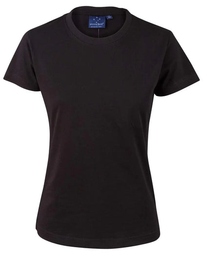Ladies 100% Cotton Semi Fitted Tee Shirt TS38 - PrintaPromo