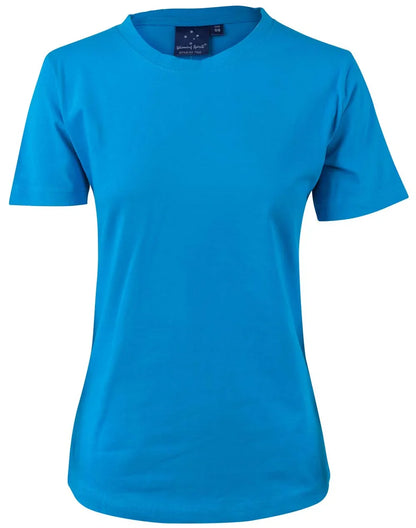 Ladies 100% Cotton Semi Fitted Tee Shirt TS38 - PrintaPromo