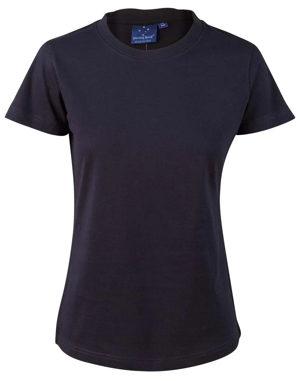 Ladies 100% Cotton Semi Fitted Tee Shirt TS38 - PrintaPromo