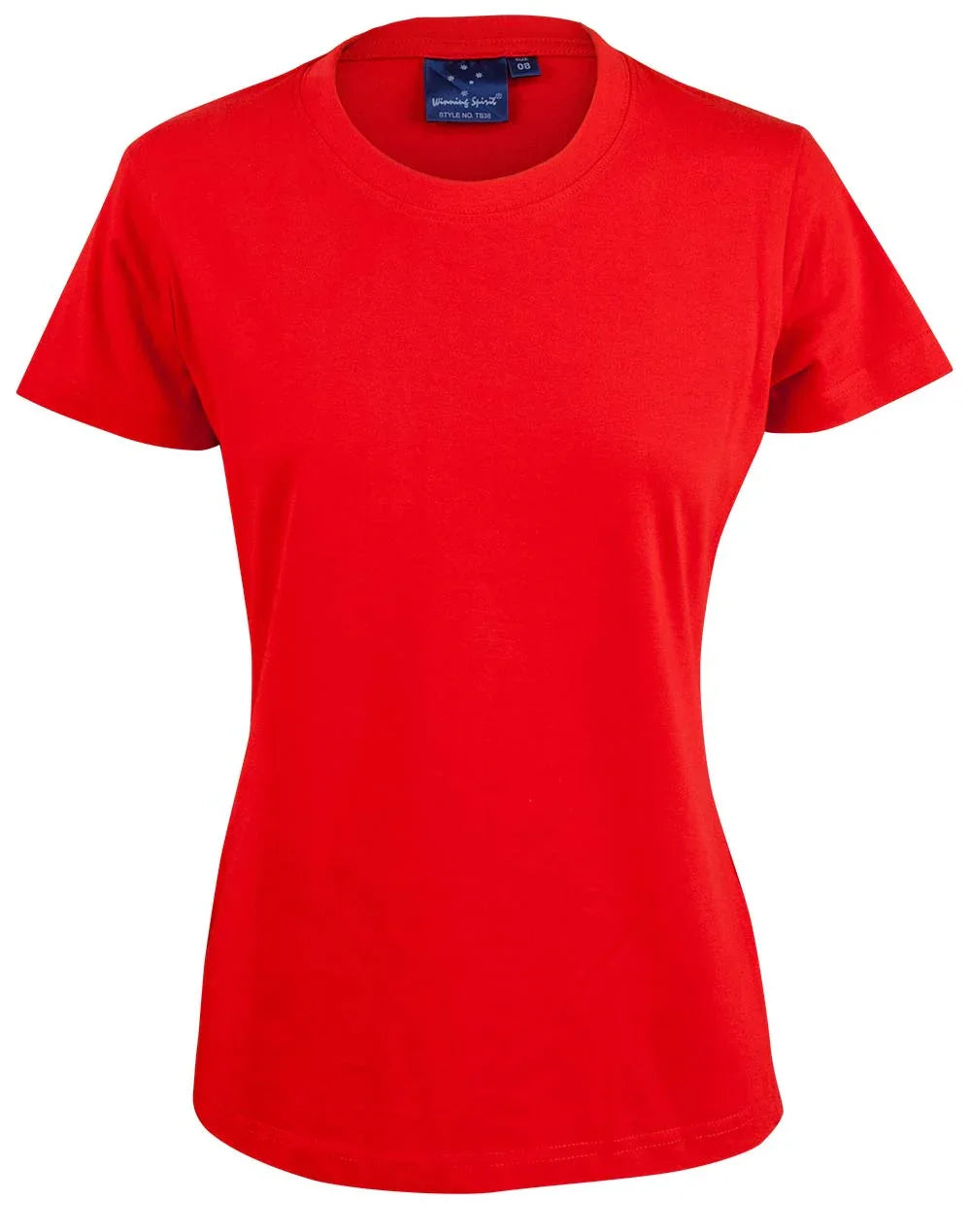 Ladies 100% Cotton Semi Fitted Tee Shirt TS38 - PrintaPromo
