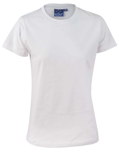 Ladies 100% Cotton Semi Fitted Tee Shirt TS38 - PrintaPromo