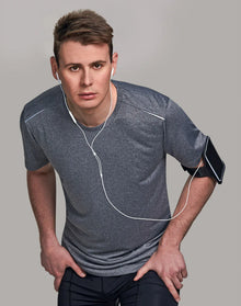 Men's RapidCool Cationic Short Sleeve Tee Shirt TS45 - PrintaPromo