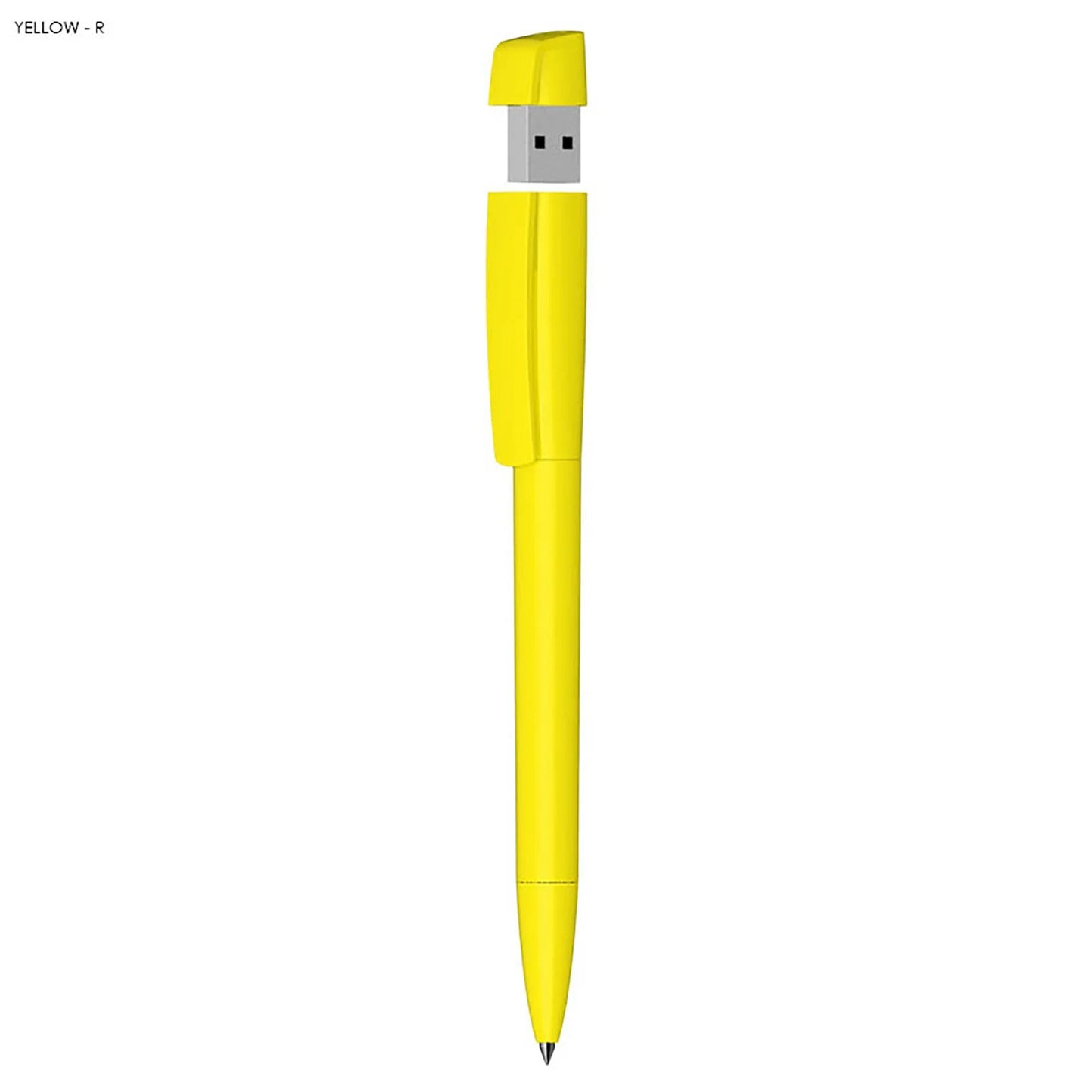 USB Pen 16GB Solid Plastic Euro Pen - PrintaPromo