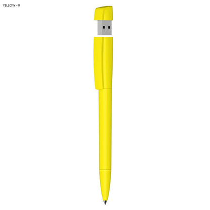 USB Pen 16GB Solid Plastic Euro Pen - PrintaPromo