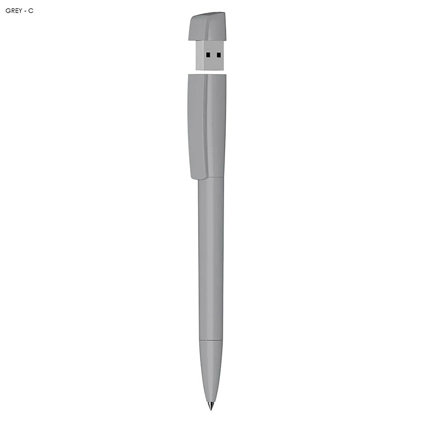 USB Pen 16GB Solid Plastic Euro Pen - PrintaPromo