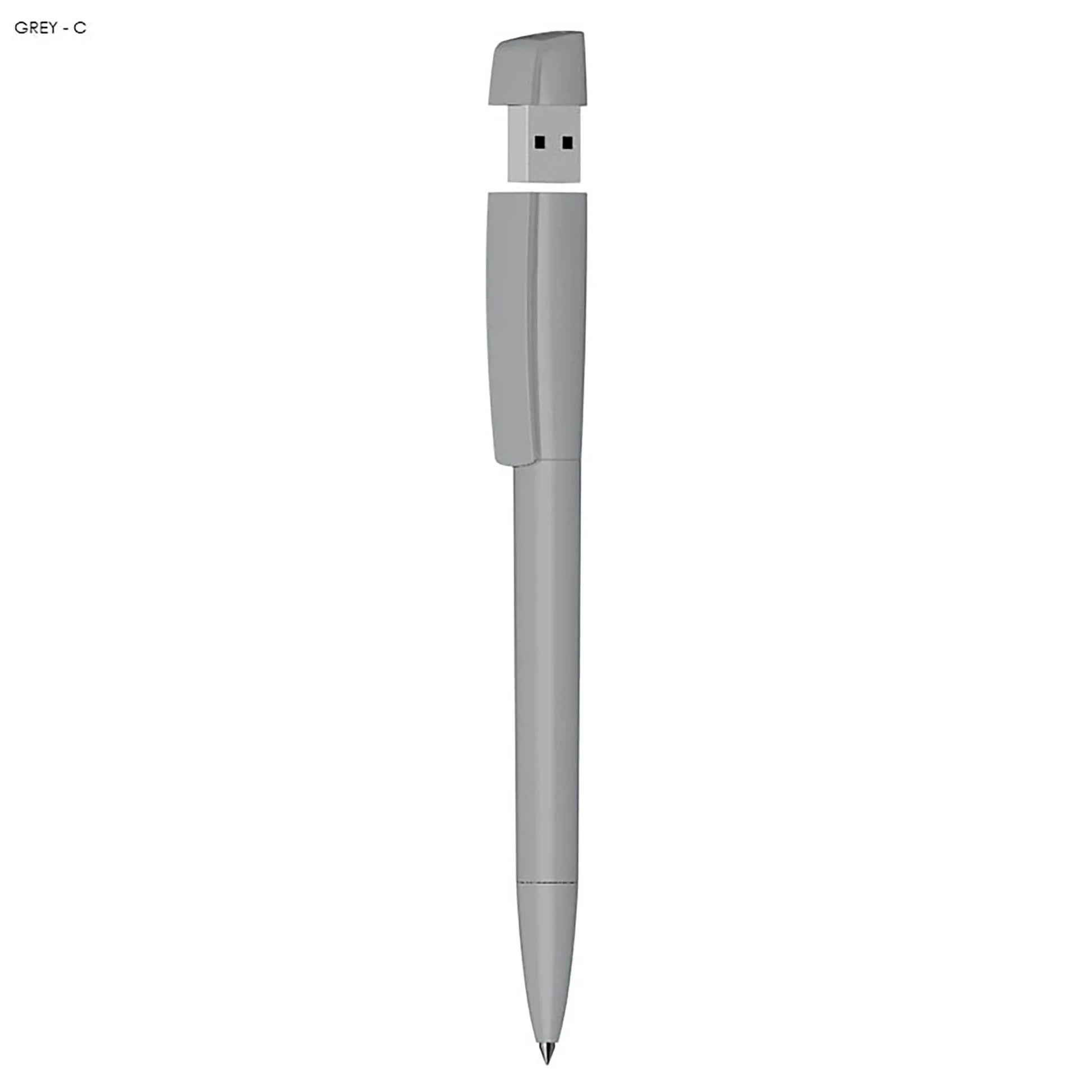 USB Pen 16GB Solid Plastic Euro Pen - PrintaPromo