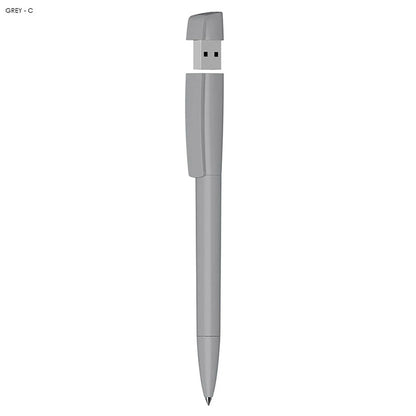 USB Pen 16GB Solid Plastic Euro Pen - PrintaPromo