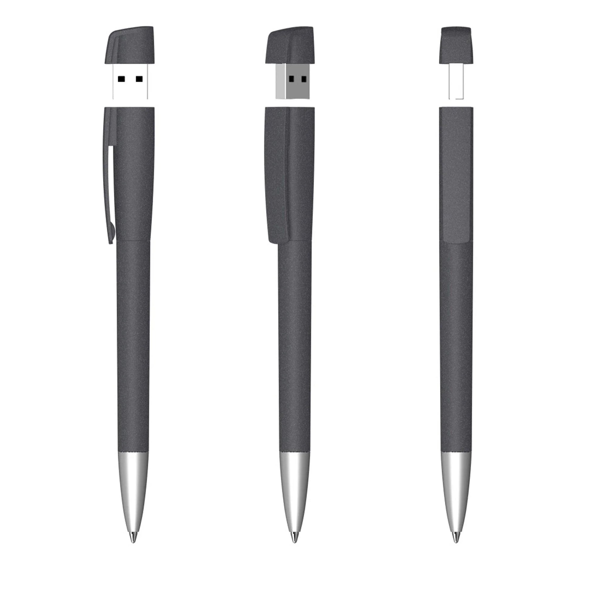 USB Pen 16GB Soft grip Euro Pen - PrintaPromo