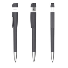 USB Pen 16GB Soft grip Euro Pen - PrintaPromo