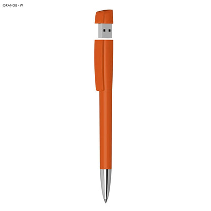 USB Pen 16GB Metal Tip Euro Pen - PrintaPromo