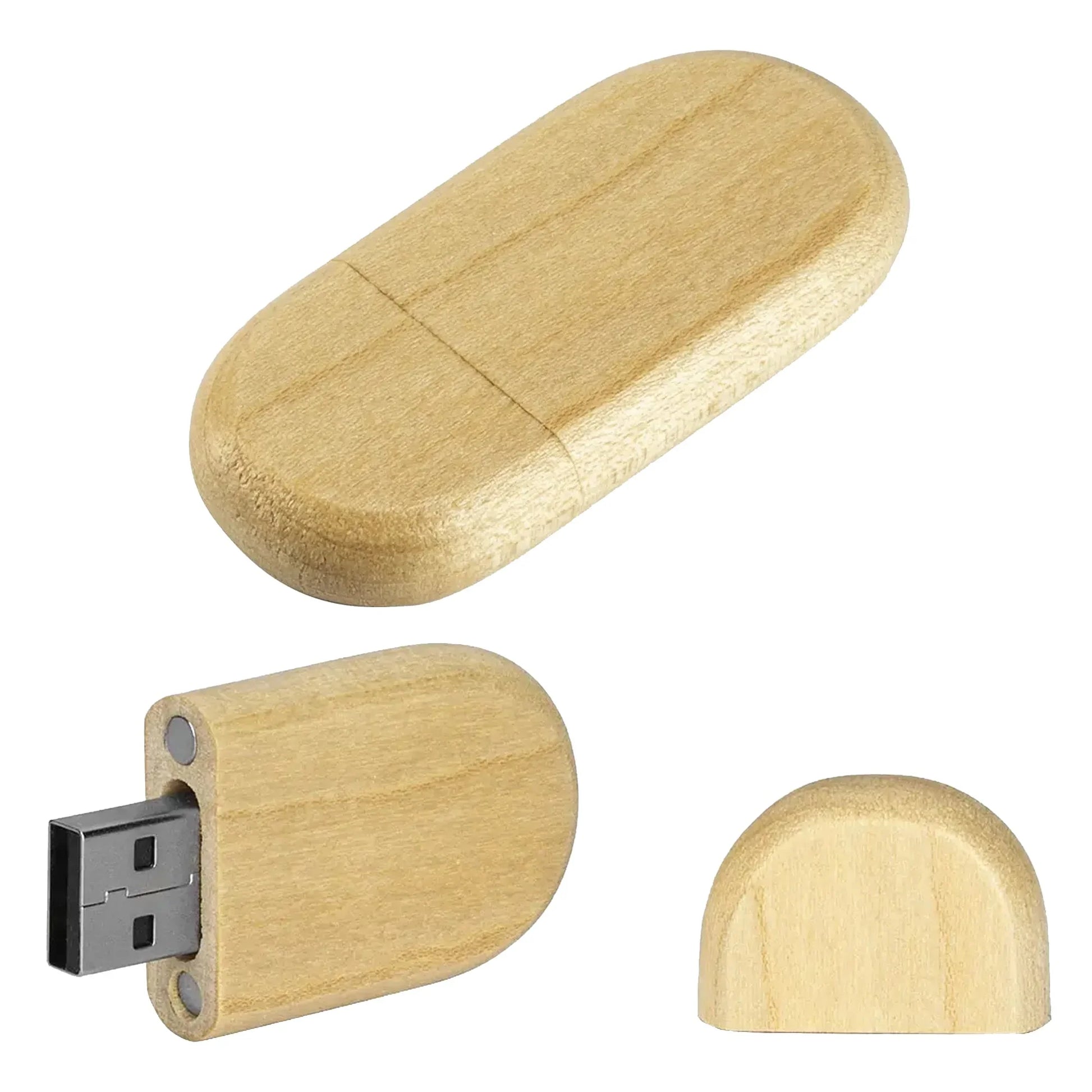 Okoolar Bamboo USB 16GB - PrintaPromo